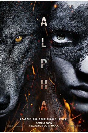 Alpha (2018) ( FOLYO ) - AFİŞ - POSTER-1271