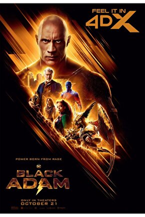 Black Adam (2022) 5 ( FOLYO ) - AFİŞ - POSTER-1780