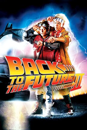 Back to the Future Part II (1989) 3 ( FOLYO ) - AFİŞ - POSTER-1560