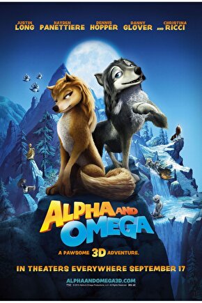 Alpha and Omega (2010) 5 ( FOLYO ) - AFİŞ - POSTER-1276