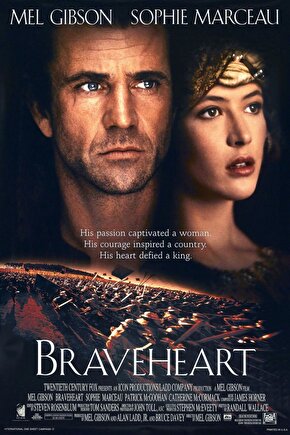 Braveheart (1995) ( FOLYO ) - AFİŞ - POSTER-1891