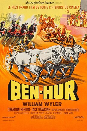 Ben-Hur (1959) ( FOLYO ) - AFİŞ - POSTER-1739