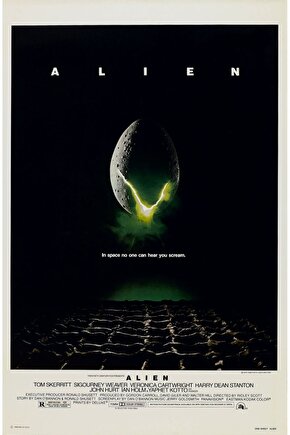 Alien (1979) 0011 ( FOLYO ) - AFİŞ - POSTER-1224