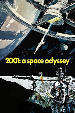 2001 A Space Odyssey (1968) 1 ( FOLYO ) - AFİŞ - POSTER-1058