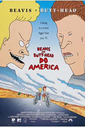 Beavis and Butt-Head Do America (1996) ( FOLYO ) - AFİŞ - POSTER-1713