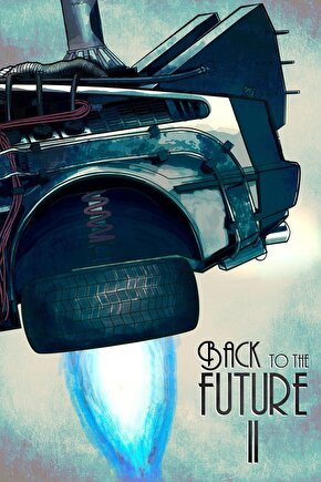 Back to the Future Part II (1989) ( FOLYO ) - AFİŞ - POSTER-1557