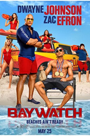 Baywatch (2017) 6 ( FOLYO ) - AFİŞ - POSTER-1700