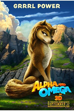 Alpha and Omega (2010) 4 ( FOLYO ) - AFİŞ - POSTER-1275