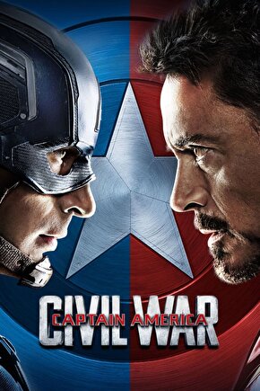 Captain America Civil War (2016) 11 ( FOLYO ) - AFİŞ - POSTER-1977