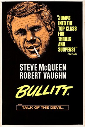 Bullitt (1968) 3 ( FOLYO ) - AFİŞ - POSTER-1938