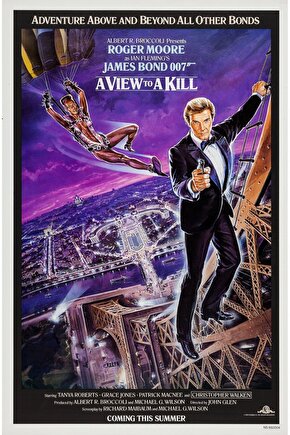 A View to a Kill (1985) ( FOLYO ) - AFİŞ - POSTER-1143