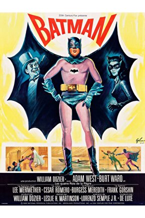 Batman (1966) 1 ( FOLYO ) - AFİŞ - POSTER-1633