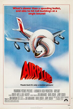 Airplane! (1980) ( FOLYO ) - AFİŞ - POSTER-1187