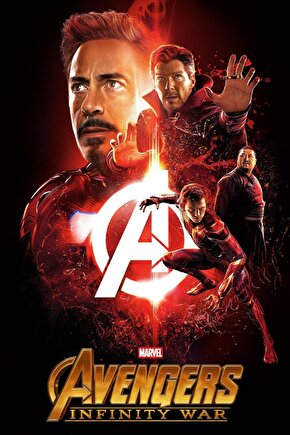 Avengers Infinity War (2018) 0002 ( FOLYO ) - AFİŞ - POSTER-1505