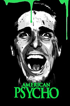 American Psycho (2000) 3 ( FOLYO ) - AFİŞ - POSTER-1305