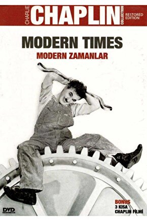 Modern Zamanlar - Modern Times ( Chaplin Collection ) DVD Ambalajında