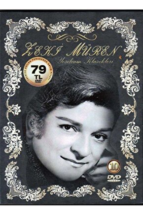 Zeki Müren - Yeşilçam Klasikleri ( 10 Film - Özel Kutu ) DVD Ambalajında