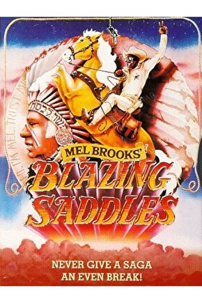 Gümüş Eyerler ( Blazing Saddles ) DVD Ambalajında