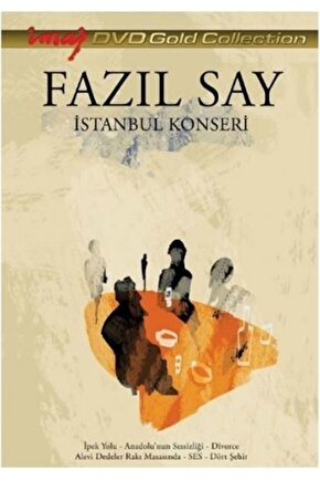 Fazıl Say  ( İstanbul Konseri ) DVD Ambalajında