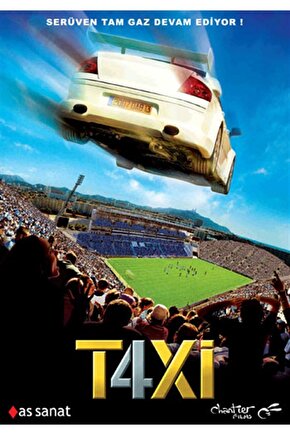 Taxi 4 ( DVD ) Türkçe Dublaj Altyazı