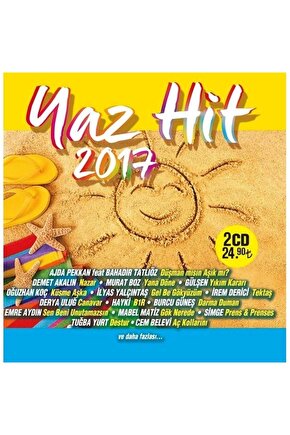 Yaz Hit 2017 - Çeşitli Sanatçılar - 2 CD