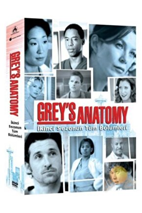 Grey’s Anatomy Season 2 (2. Sezonun Tüm Bölümleri) (7 Disk) Dvd