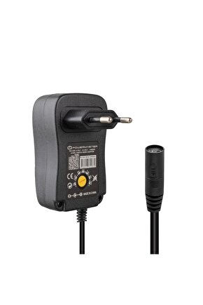 POWERMASTER PM-7215 3 VOLT - 12 VOLT - 1 AMPER 30W ÇOK UÇLU AYARLI SWITCH MODE ADAPTÖR