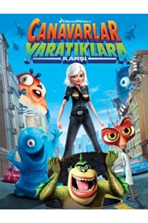 Monsters Vs Aliens (canavarlar Yaratıklara Karşı) Dvd