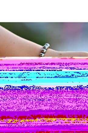 Terahertz Doğal Taş Bileklik 8 Mm (titreşim Taşı)