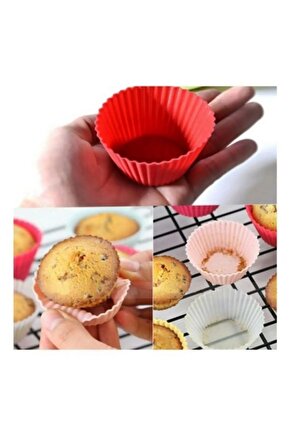 6li Muffin Kek Kalıbı - Mini Kek Kalıbı-cupcake Kalıbı