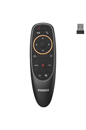 Ev-hm20 Seslı Komut Gyro Hava Haraket Tv Box Bılgısayar Smart Tv Aır Mouse Ve Kumanda