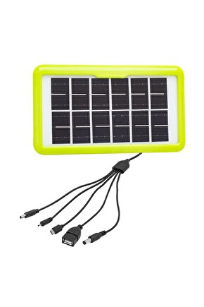 6 VOLT - 0.58 AMPER - 3.5 WATT SOLAR PANEL (4353)