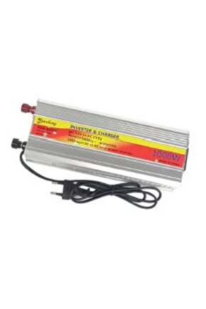 PM-1000C 12 VOLT - 1000 WATT USBLİ ŞARJLI INVERTER