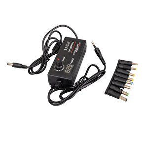 Mullxmd  Xdn01  3 Volt - 12 Volt - 5 Amper Çok Uçlu Ayarli Kademeli Adaptör (Muul)