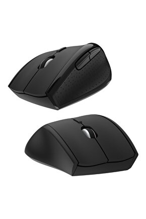 HL-4704 2.4GHZ Uyumlu  1600DPI 5D KABLOSUZ OPTİK OYUNCU MOUSE (81) Siyah