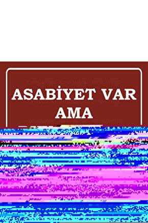 asabiyet var ama duygusalım komik atarlı sözler duvar yazıları retro ahşap poster tablo