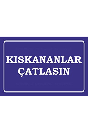 kıskananlar çatlasın komik sözler duvar yazıları ev dekorasyon tablo retro ahşap poster