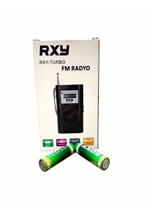 RX-Turbo Cep Radyosu Deprem Çantasına Uygun Taşınabilir Radyo + Kalem Pil