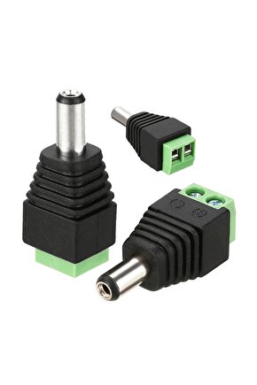 5.5x2.1mm Power Erkek Konnektör (IC-254E)