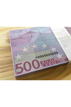 Gerçekci 1. Kalite Gramajlı 50000 Euro 1 Deste Kına Parası