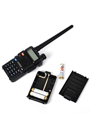 Baofeng Uv-5R Telsiz Pili Kutusu 6 Adet Pil Hazneli