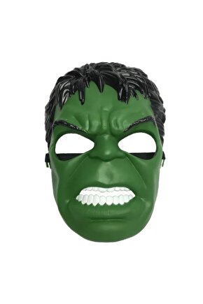 Yeşil Renk Süper Kahraman Dev Adam Hulk Maskesi