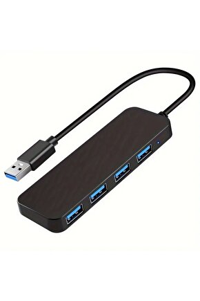 Yüksek Hızlı 4 Portlu USB 3.0 Hub - Masaüstü, Dizüstü Bilgisayar, Xbox, Flash Sürücüler, Sabit Diskl