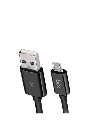 Bx100mb 3a Usb-a To Mıcro Usb Chargıng Cable,siyah