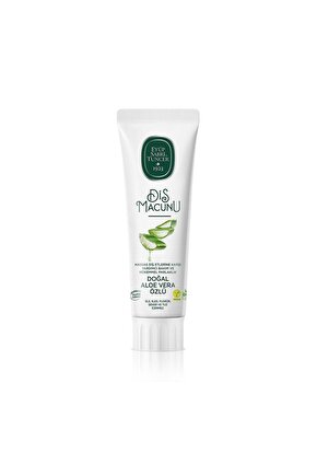 Doğal Aloe Vera Özlü Diş Macunu 90 ml