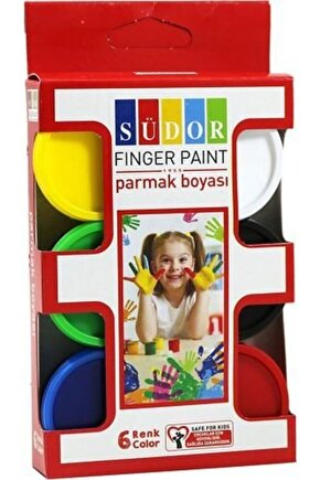 6 Renk Parmak Boyası