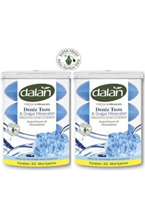 Fresh Minerals Duş Sabunu 8 Adet Deniz Tuzu 440 Gr X 2 Paket