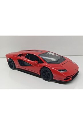 Dianomi KİNSMART 1:38 ölçek lamborghini COUNTACH LPI 800-4 .ÇEK BIRAK METAL ARABA