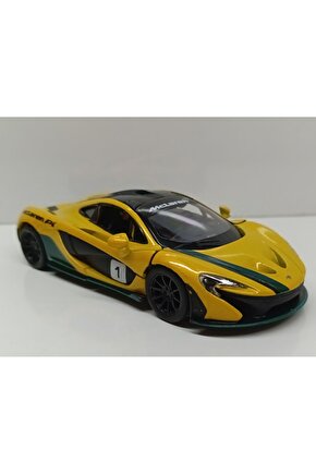 DİANOMİ KİNSMART 1:36 ölçek MCLAREN p1  ÇEK BIRAK METAL ARABA