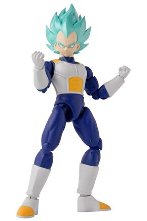 Dragon Ball 16 Cm Poz Verilebilir Figür Super Saiyan Blue Vegeta - Dragon Stars Serisi 36773